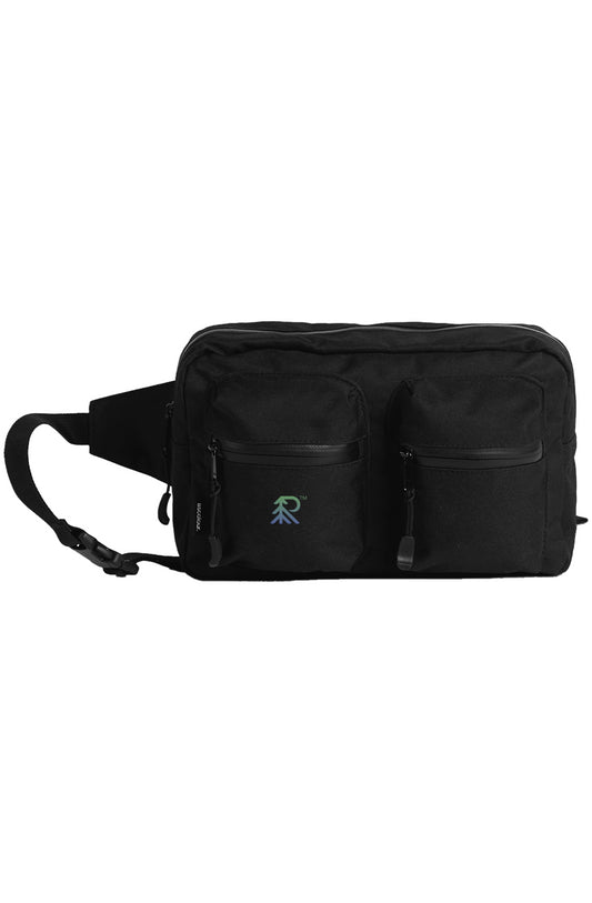 Recycled Double Waist Bag